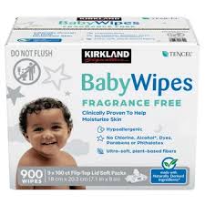 Kirkland Signature Baby Wipes Fragrance Free 900 Wipes