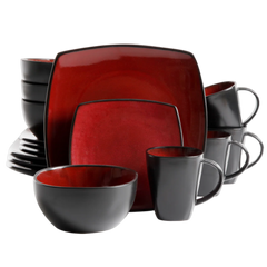 Soho Lounge 16 Piece Stoneware Dinnerware Set
