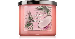 Coconut Pina Colada scented  Candles