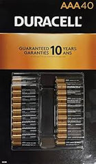 Coppertop AAA Alkaline Batteries 1.5V Long Lasting, 40 Count