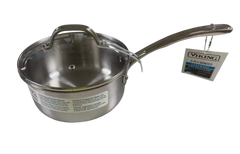 3-Ply Stainless Sauce Pan with Glass lid 2.1L