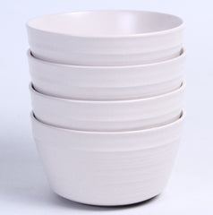6" Coconut White Milbrook Bowl