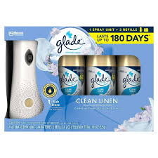 Glade Automatic Spray With 3 Refills Fresh Air & Freesia 527g