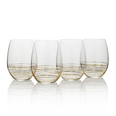 Electric Boulevard Set of 4 Wine Glasses 643.2ml