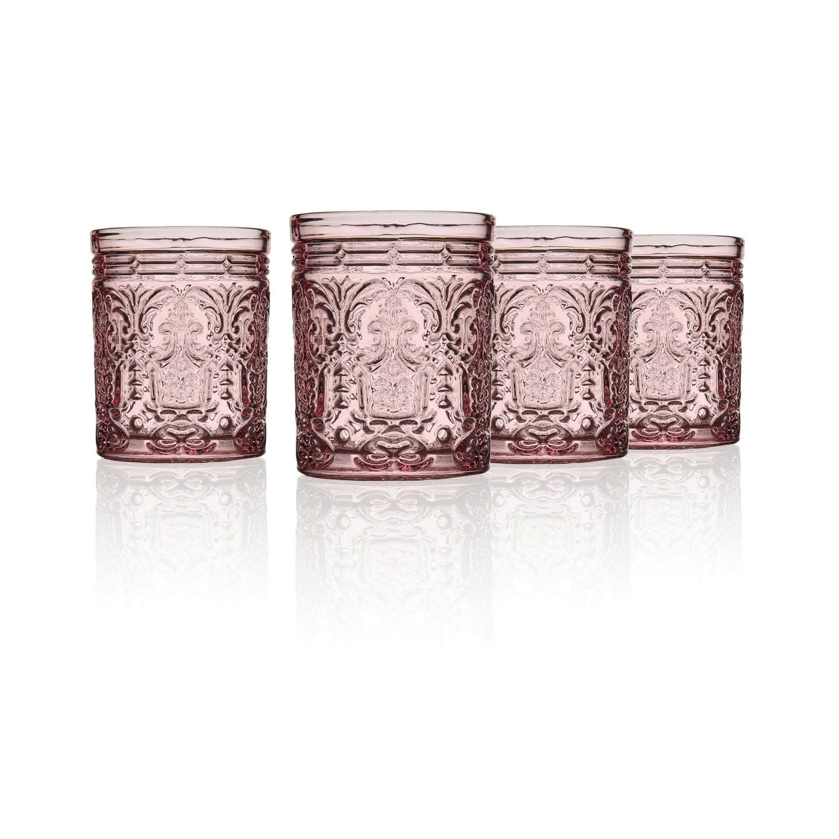 Set of 4 Double Old Fashioned  Glasses 325ml