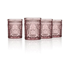 Set of 4 Double Old Fashioned  Glasses 325ml