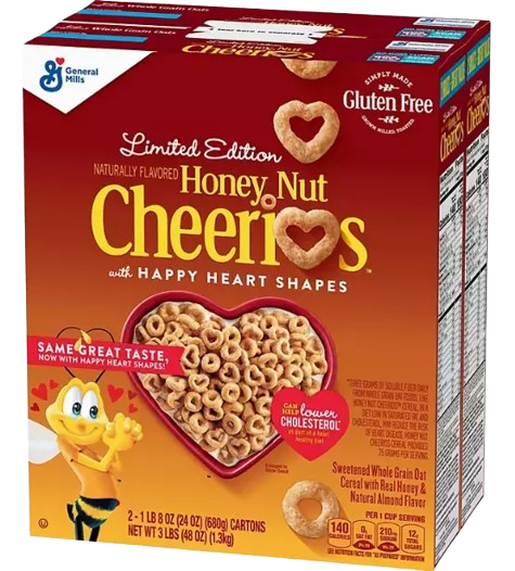 Limited Edition Honey Nut Cheerios 2-1 LB