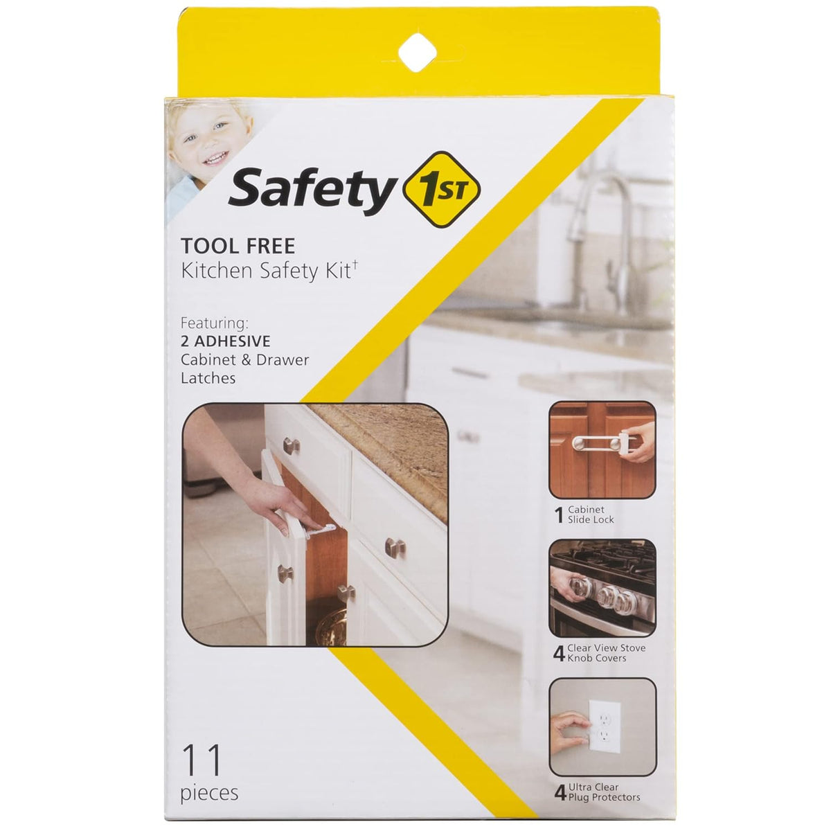 Tool Free Kitchen Safety Kit 11 Pieces