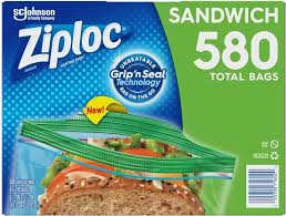 Ziploc Sandwich 580 Bags