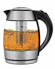 1.8L Cordless Glass Electric Kettle