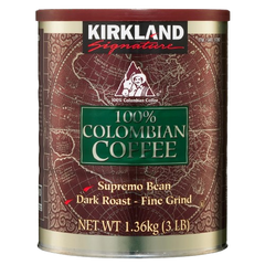 100% Colombian Coffee Dark Roast-Fine Grind 1.36kg