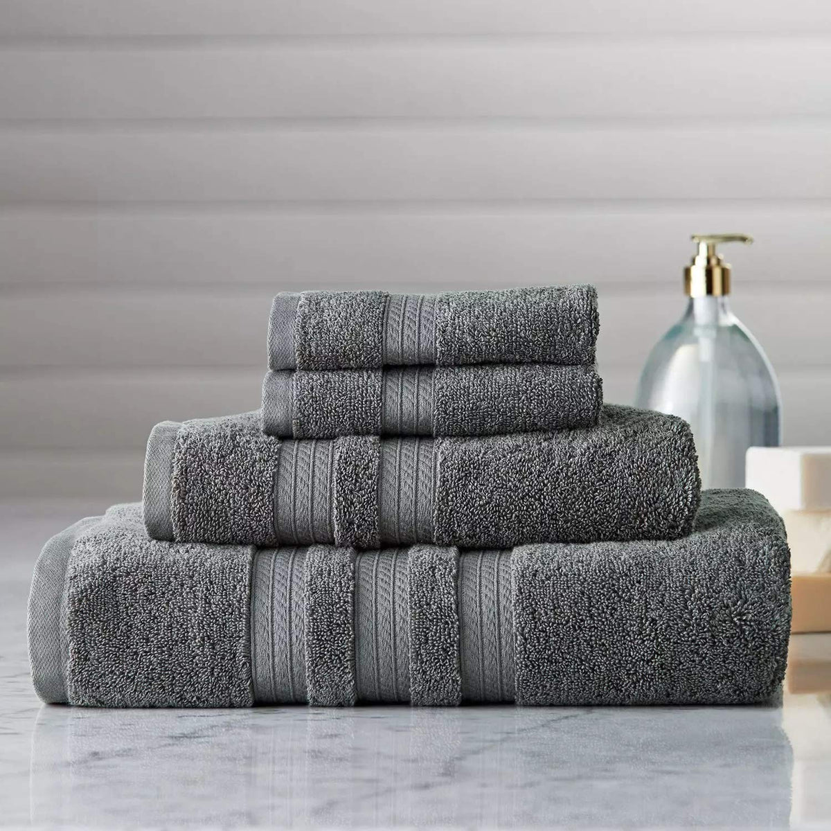 Oversized Bath Towel 30*58IN  Grey