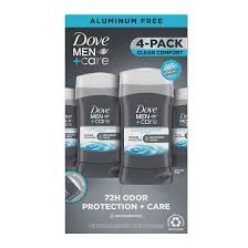 Clean Comfort Deodorant 4pk (85g each)
