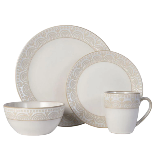Amelia Cream 16 Piece Dinnerset