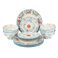 Anaya 12 Piece Stoneware Dinnerware Set