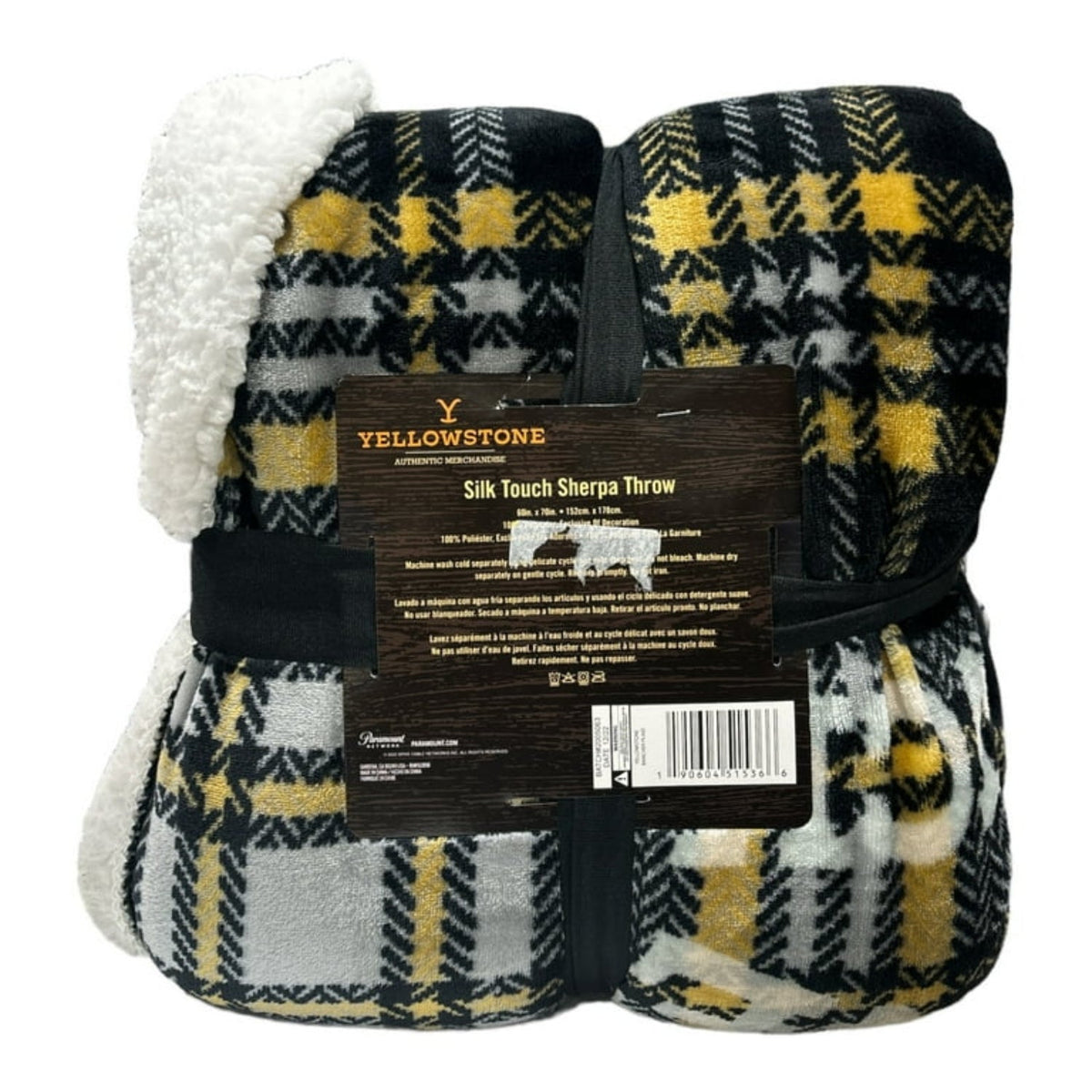 Silk Touch Sherpa Throw Rancha Plain  ITM: 2005063