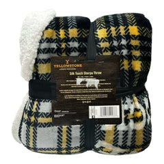 Silk Touch Sherpa Throw Rancha Plain  ITM: 2005063