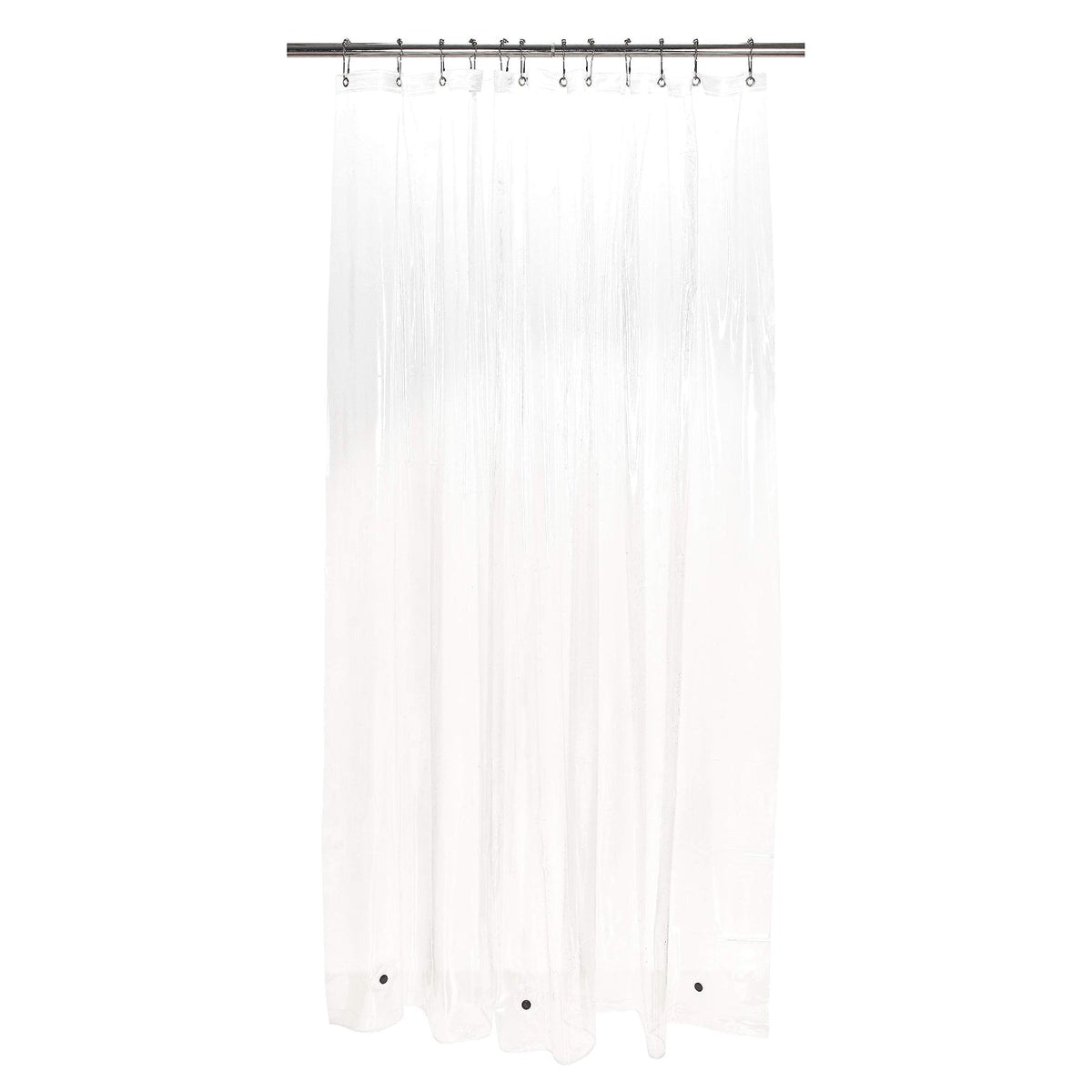 Peva Shower Curtain Standard Weight 178*183cm Style: 5408-Clear