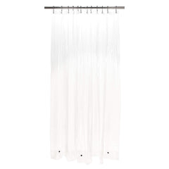 Peva Shower Curtain Standard Weight 178*183cm Style: 5408-Clear