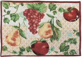 Placemat Old World Fruit