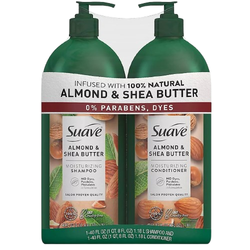 Almond and Shea Butter Moisturising Shampoo 2-Pack 1.18l Each