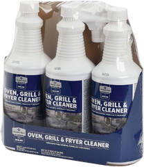 Oven, Grill and Fryer Cleaner 3 Bottles 946ml Each