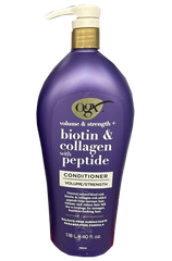 Volume & Strength Biotin & Collagen with Peptide Conditioner 1.18l