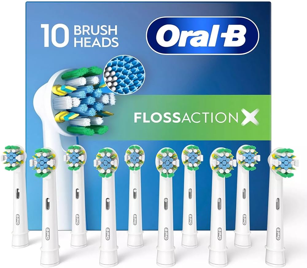 Floss Action RePlacemat Brush Heads 10-Pack