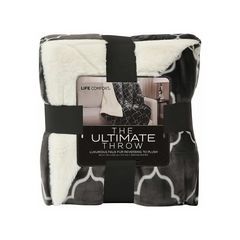 The Ultimate Throw Luxurious Faux Fur Reversing to Plush ITM:1727300
