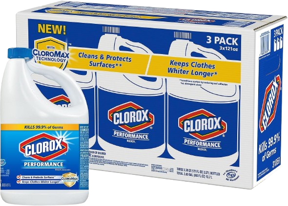 Performance Bleach 3 Pack 3.58 Liters Each