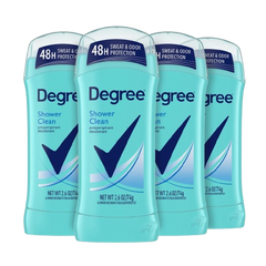 Shower Clean Antiperspirant Deodorants 4 Pack 74g Each