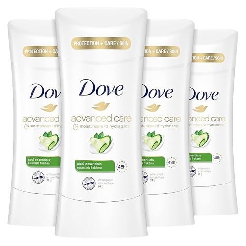 Cool Essentials Advanced Care Deodorant 4-Pack 74g Each