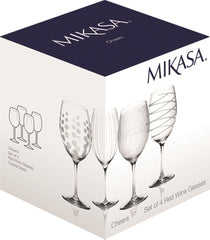 Cheers Set Of 4 Champagne Flutes 237 ml