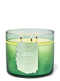 Island Margarita scented  Candles
