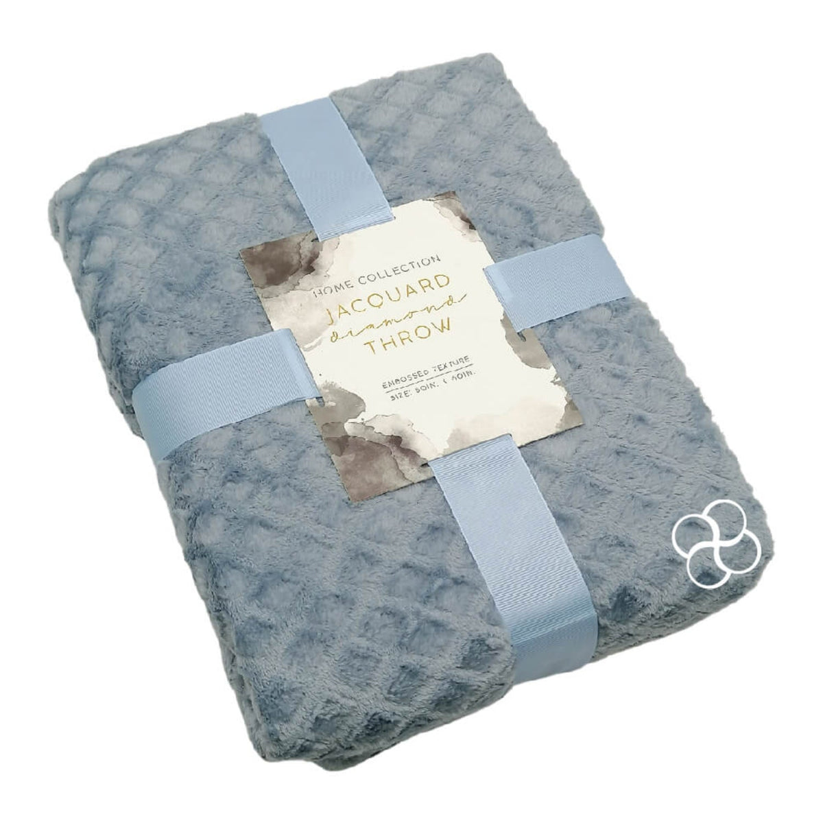 Rose Pink Throw Embosed Texture RN131085