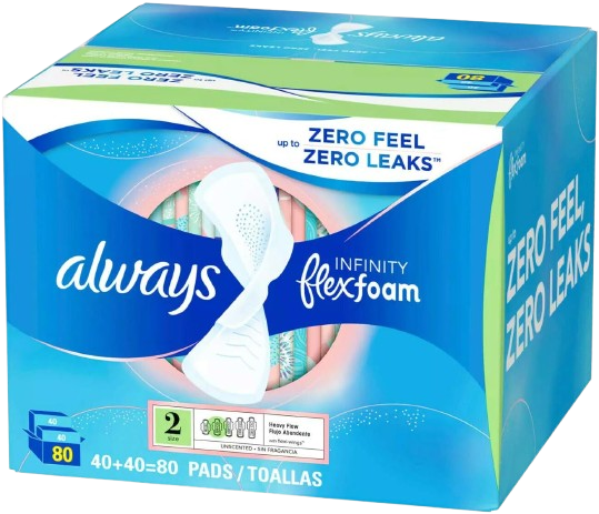 Infinity FlexFoam 80 Pads Size 2