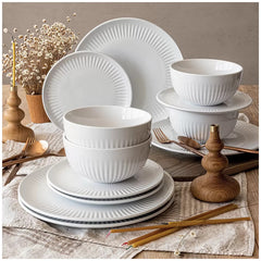12 Piece Porcelain Dinnerware Set