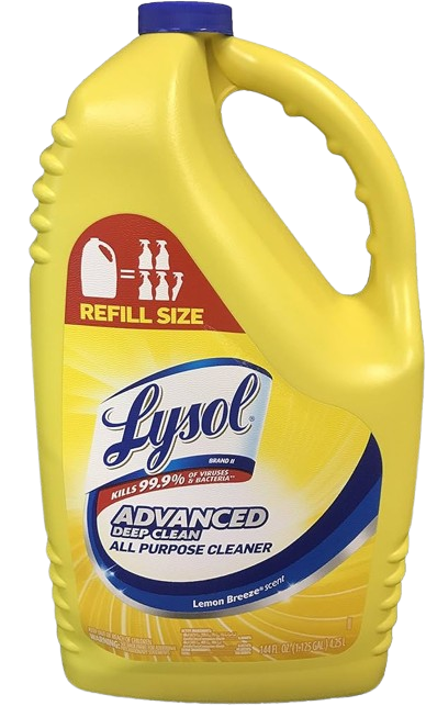 Advanced Deep Clean All Purpose Cleaner Lemon Breeze Scent 4.25 Liters