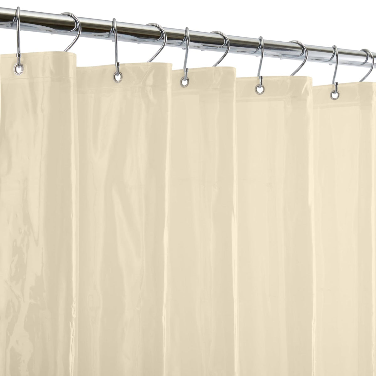 Canvas Shower Curtain Tear Drop Design