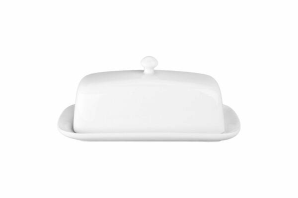 Covered Butter Dish with Knob Lid