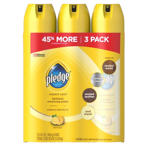 Furniture Polish Lemon 3 Pack 403 grams Each