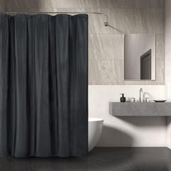 Lace Ombre Shower Curtain 178*183cm Black