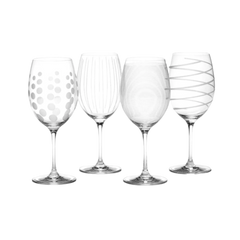 Cheers Party Set Of 4 Wine Glasses 414 ml
