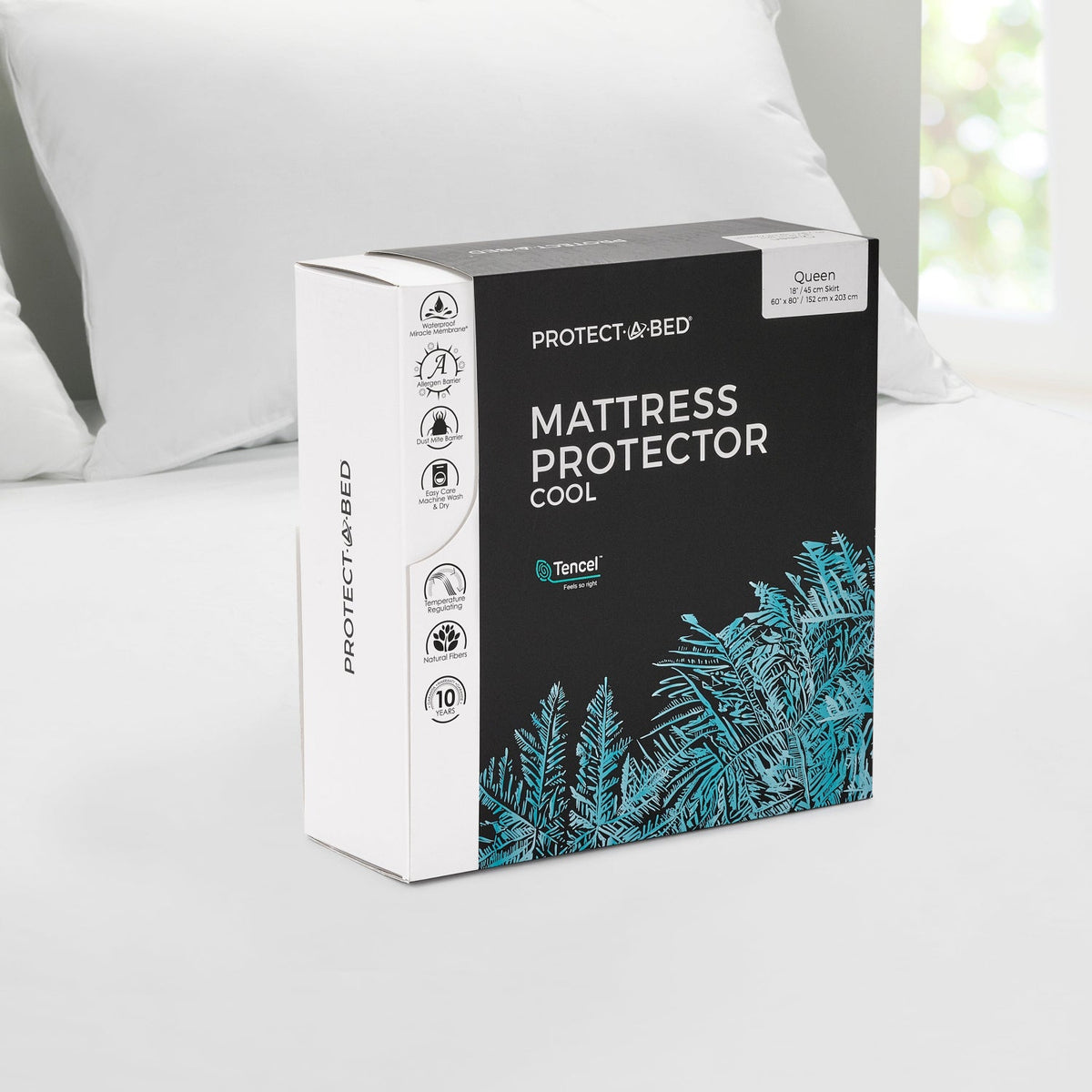 Mattress Protector Cooling Charcoal Infused King Size ITM: 1731866