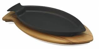Cast Iron Fish Plate Style: 141442