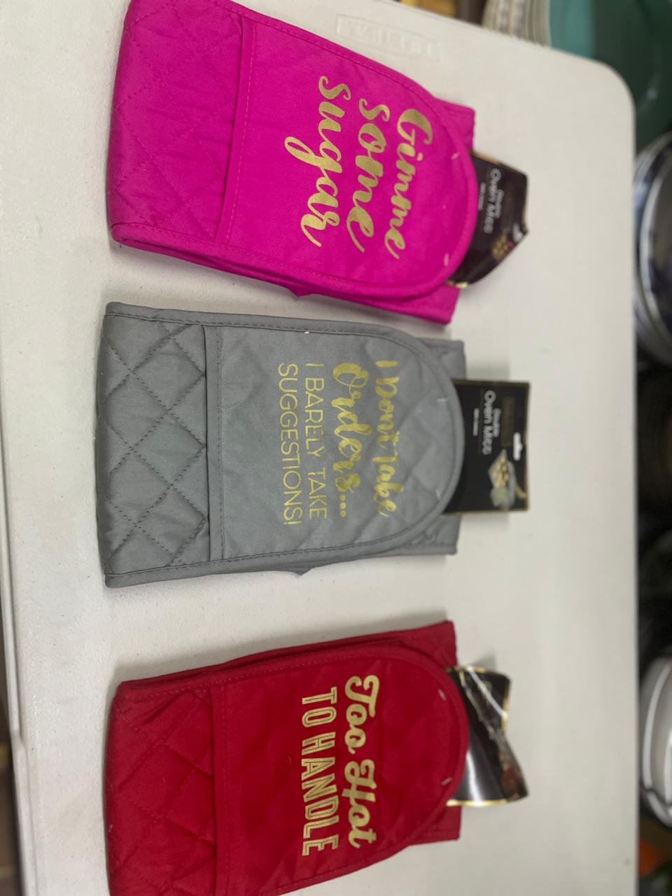 Double Oven Mitt