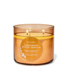 Cinnamon Spiced vanilla candle