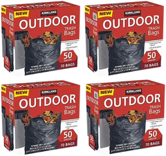 Outdoor Trash Bags 70 Bags