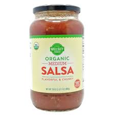 Organic Medium Salsa  Flavorful & Chunky (992g)