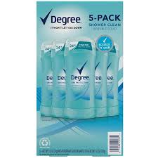 Shower Clean Antiperspirant Deodorant 5 Pack 370g Each
